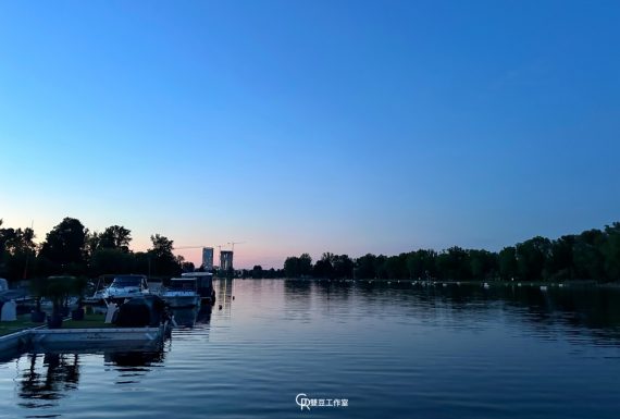 奧地利 維也納夏季必去❗老多瑙河🛶SUP立槳體驗。親子行超推薦